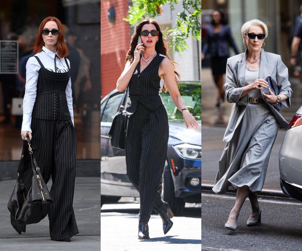 A este paso veré la película en redes sociales antes de que confirme Demarchelier...#TheDevilWearsPrada2