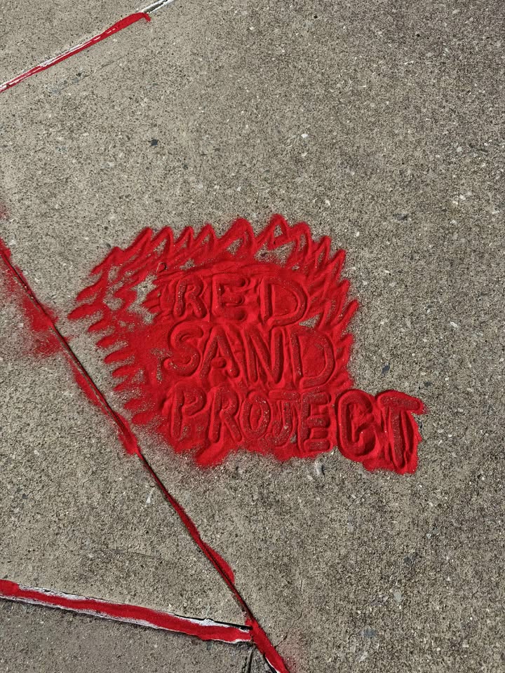 SullivanHealth's tweet image. Starting off the day with our first stop for the Red Sand Project! We will be in Kingsport at 1 if you would like to help bring awareness.
@TNDeptofHealth 
******************
#RedSandProject #ithastostop #ithastostoptn #redsandprojecttn