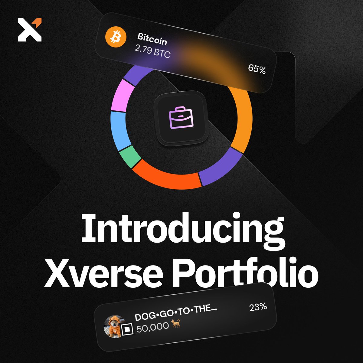💹 Introducing Xverse Portfolio!

Your entire Bitcoin world, finally in one view. Track your $BTC, $STX, Runes, BRC-20s, and (a lot) more, all in one convenient dashboard.

1/ Let's explore the new features (link in first reply). 🧵👇