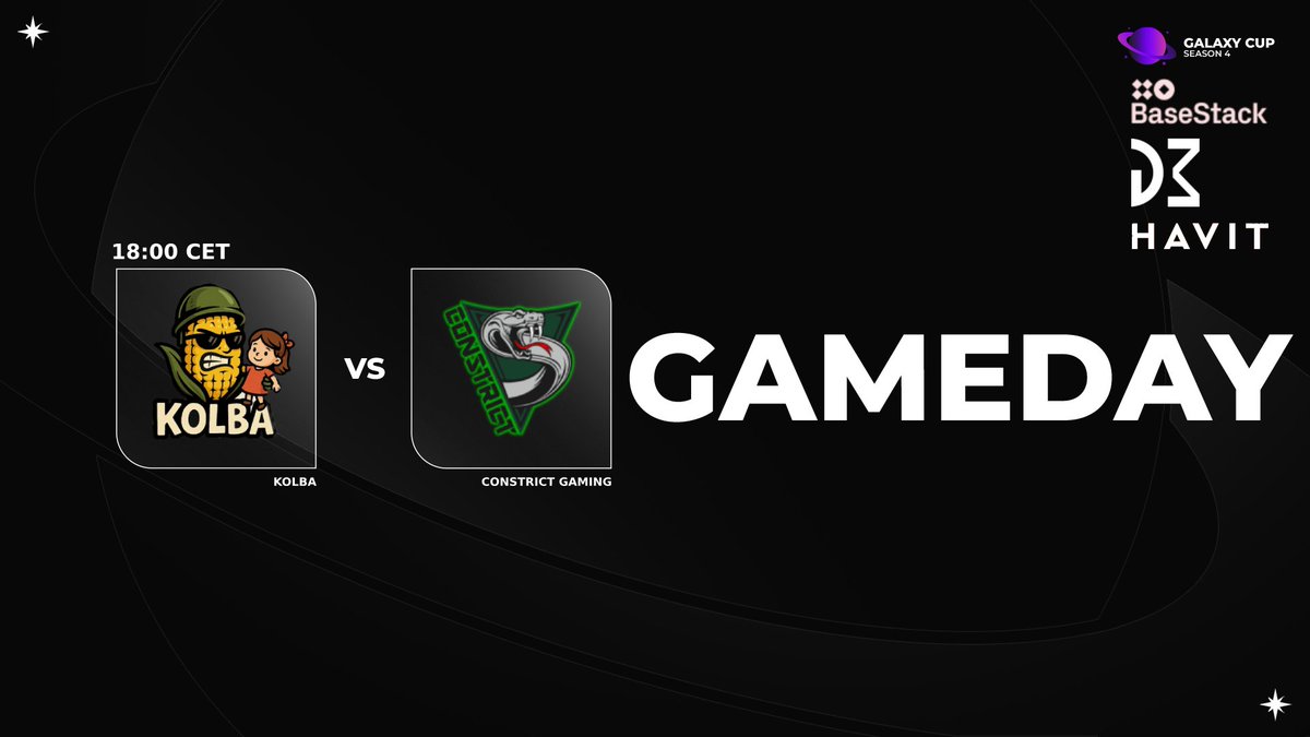 GalaxyCup (@galaxycupcs2) on Twitter photo Kolejny slot w play-offach do zgarnięcia!
Kolba - <a href="/constrict_gg/">Constrict Gaming</a> 18:00
📷Transmisja: twitch.tv/BambikXDE
<a href="/BaseStackPolska/">BaseStack 🕹️</a> <a href="/Dream__Machines/">Dream Machines</a> <a href="/Havitofficial/">HAVIT</a> Kolejny slot w play-offach do zgarnięcia!
Kolba - <a href="/constrict_gg/">Constrict Gaming</a> 18:00
📷Transmisja: twitch.tv/BambikXDE
<a href="/BaseStackPolska/">BaseStack 🕹️</a> <a href="/Dream__Machines/">Dream Machines</a> <a href="/Havitofficial/">HAVIT</a>