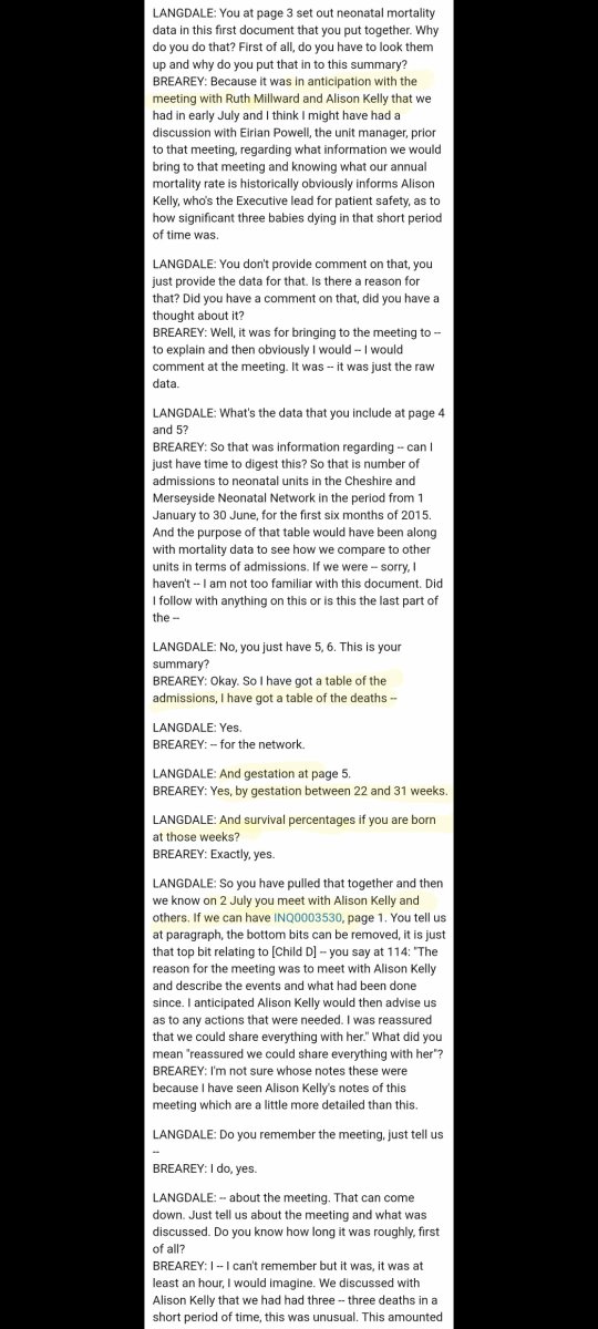 FRANKANDROSEY (@frankandrosey) on Twitter photo <a href="/gill1109/">Richard Gill</a> This point is about Mrs Langdale the TI lawyer who thinks gestation =acuity and level 2 nnus don't handle sick babies. Here she interviews Powell and Brearey. Are these legible? <a href="/gill1109/">Richard Gill</a> This point is about Mrs Langdale the TI lawyer who thinks gestation =acuity and level 2 nnus don't handle sick babies. Here she interviews Powell and Brearey. Are these legible?