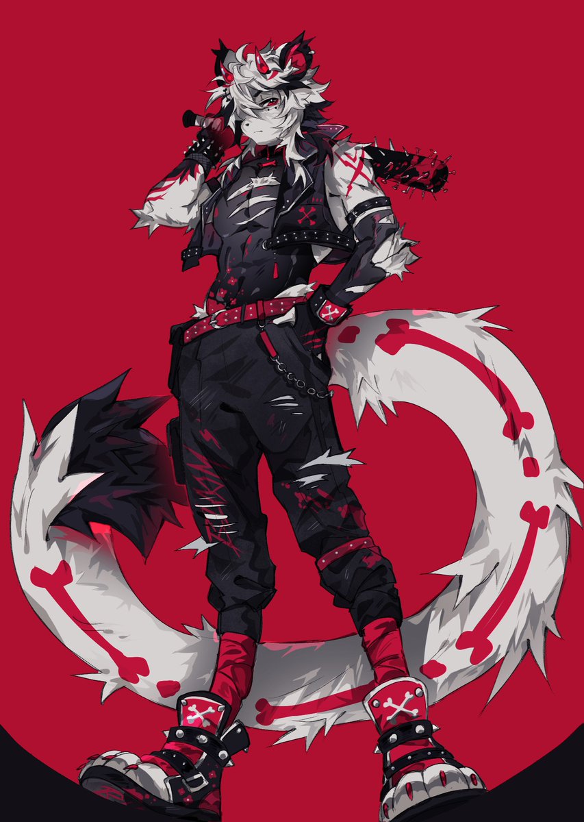 Most recent AF revenge 
- im happy i got to draw a VERY old design of mine and kinda give them a new look &lt;3
#art #artfight #artfightteamcrystal