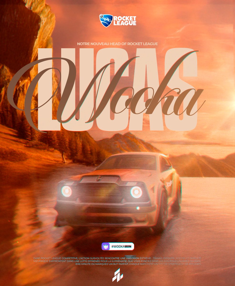 Wooka Esport (@wookaesport) on Twitter photo Il rejoint l'équipe pour gérer un roster qu’on vous présentera très bientôt 👀
Bienvenue à <a href="/Lucas__RL/">lucas |-/🔻</a>, notre nouveau Head of Rocket League 💜 Il rejoint l'équipe pour gérer un roster qu’on vous présentera très bientôt 👀
Bienvenue à <a href="/Lucas__RL/">lucas |-/🔻</a>, notre nouveau Head of Rocket League 💜