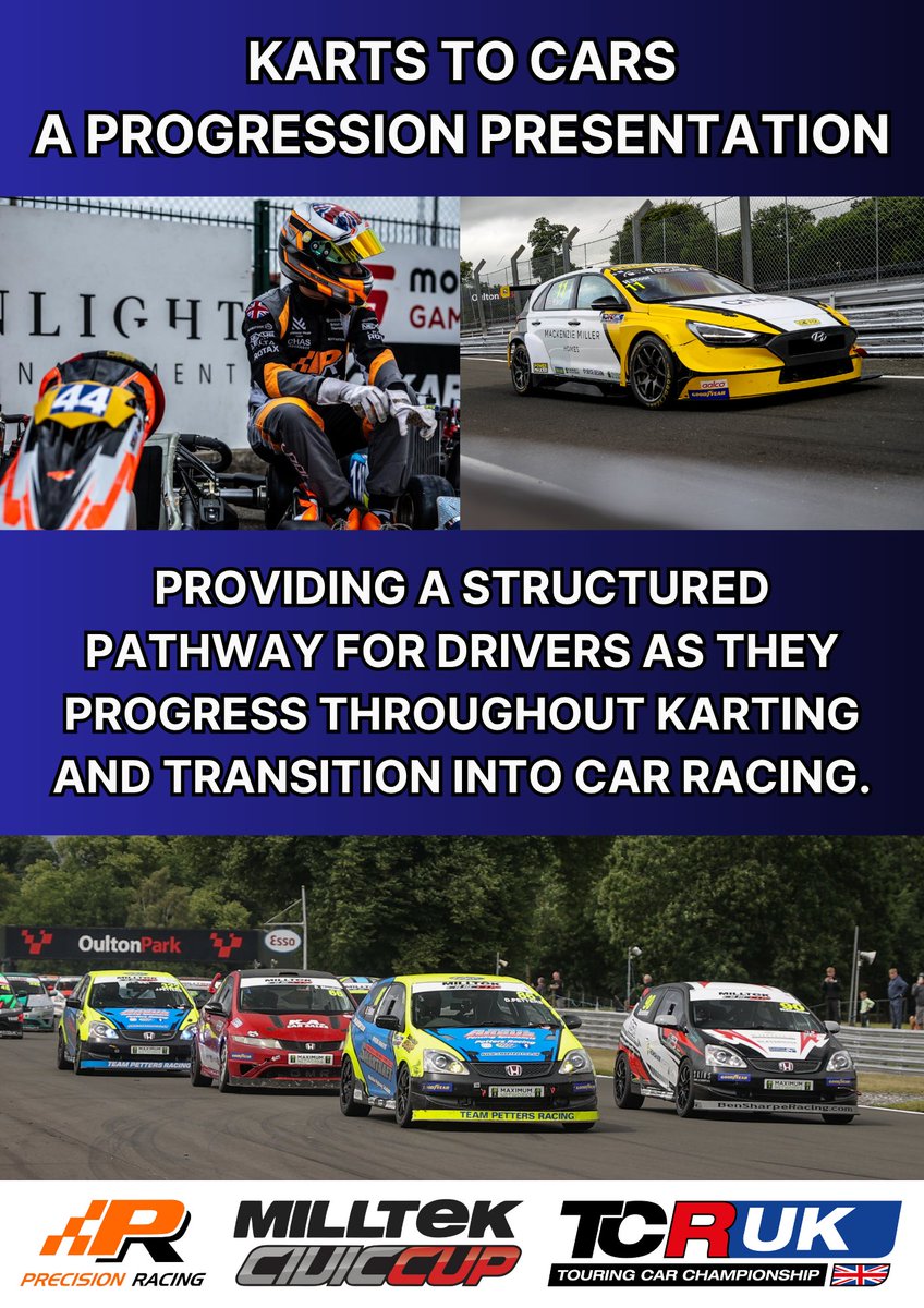 TCR UK (@tcrukofficial) on Twitter photo 💥 PROGRESSING THROUGH THE RANKS 💥
The next generation of drivers in UK Motorsport needs a clear pathway ahead of them to make their way into car racing at the Junior level and beyond.
<a href="/PrecisionRacin/">Precision Racing</a> offers that opportunity, working with both TCR UK and the Milltek Civic Cup. 💥 PROGRESSING THROUGH THE RANKS 💥
The next generation of drivers in UK Motorsport needs a clear pathway ahead of them to make their way into car racing at the Junior level and beyond.
<a href="/PrecisionRacin/">Precision Racing</a> offers that opportunity, working with both TCR UK and the Milltek Civic Cup.