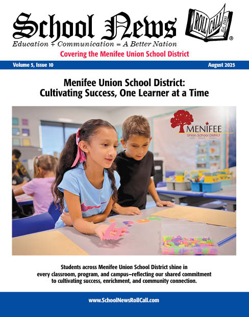 SchoolNewsRollCall (@schoolnewsrc) on Twitter photo Menifee Union School District <a href="/MenifeeUSD/">Menifee USD</a> Be sure to check out your August 2025 issue of School News Roll Call for interesting news and articles, as well as beautiful photos. schoolnewsrollcall.com/.../2025/07/ME… Menifee Union School District <a href="/MenifeeUSD/">Menifee USD</a> Be sure to check out your August 2025 issue of School News Roll Call for interesting news and articles, as well as beautiful photos. schoolnewsrollcall.com/.../2025/07/ME…
