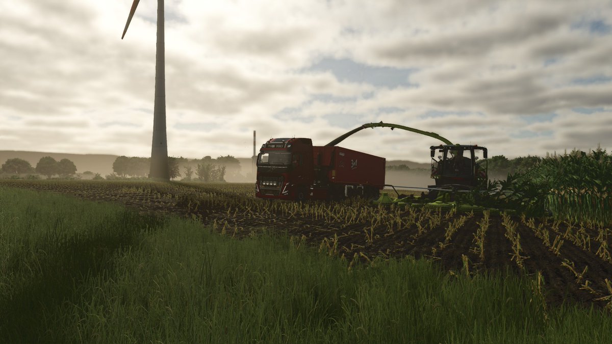 tamtam_farming's tweet image. 配信終了★
見に来てくれた皆様ありがとうございました！
コーンも含めて収穫完了です！来年牛を導入するための餌の足しにはなったかな！
#FS25 #FarmingSimulator25