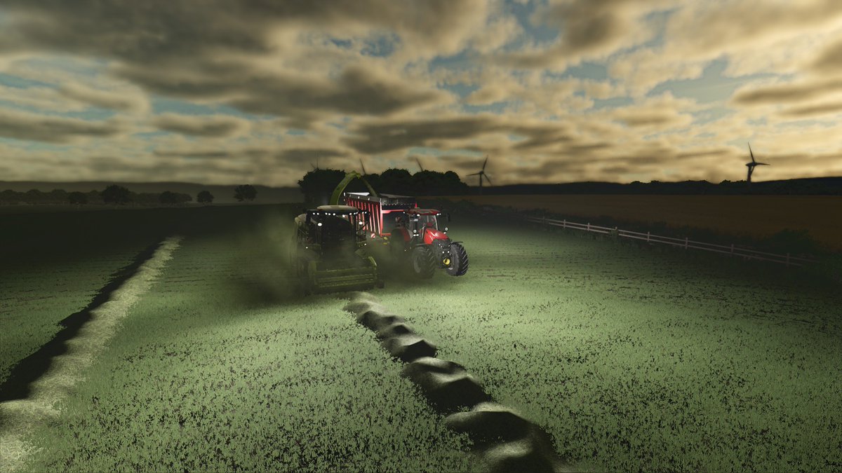 tamtam_farming's tweet image. 配信終了★
見に来てくれた皆様ありがとうございました！
コーンも含めて収穫完了です！来年牛を導入するための餌の足しにはなったかな！
#FS25 #FarmingSimulator25