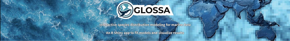 🌊 GLOSSA is iMARES' R Shiny app for modeling marine species distributions with SDMs.
Flexible, intuitive, and open-source. Have you tried it yet?

🔗 imares-group.github.io/glossa/

#MarineSDM #OpenScience 

<a href="/ICMCSIC/">ICM-CSIC</a>