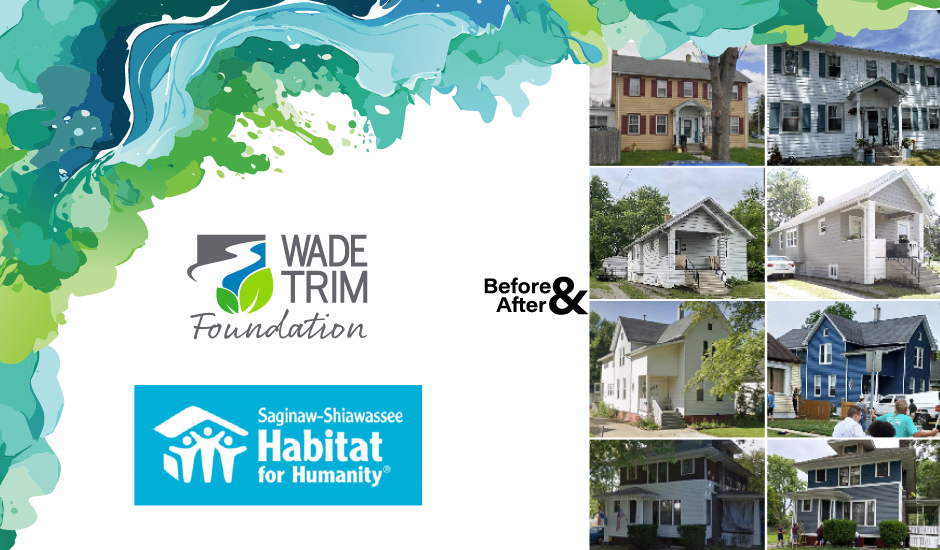 Saginaw-Shiawassee Habitat for Humanity is a 2025 Wade Trim Foundation grant recipient in support of the Covenant Neighborhood Revitalization project that will contribute to long-term preservation. Learn more about the foundation and its grantees at wadetrim.com/about-us/wade-….