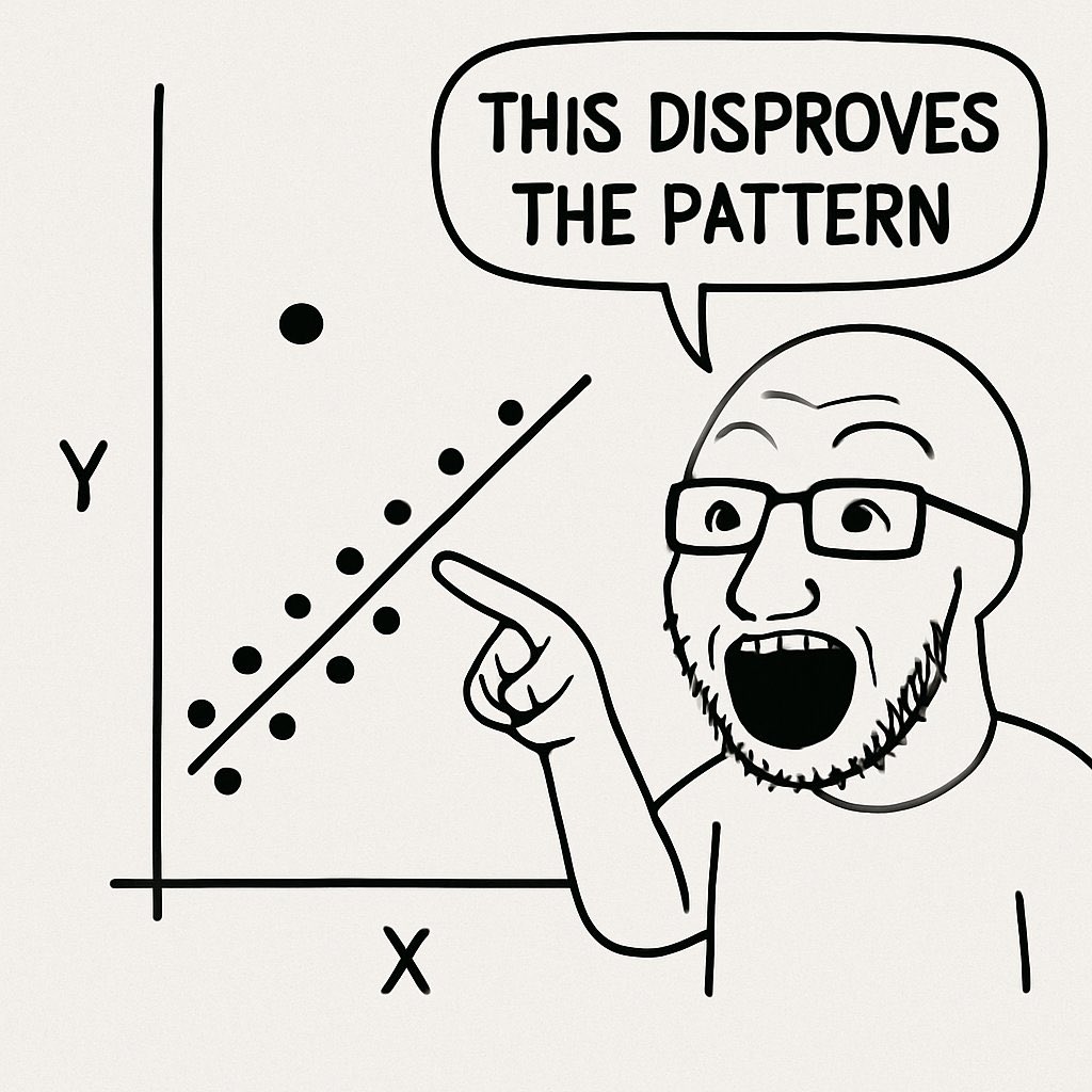 Exceptions don’t disprove the rule