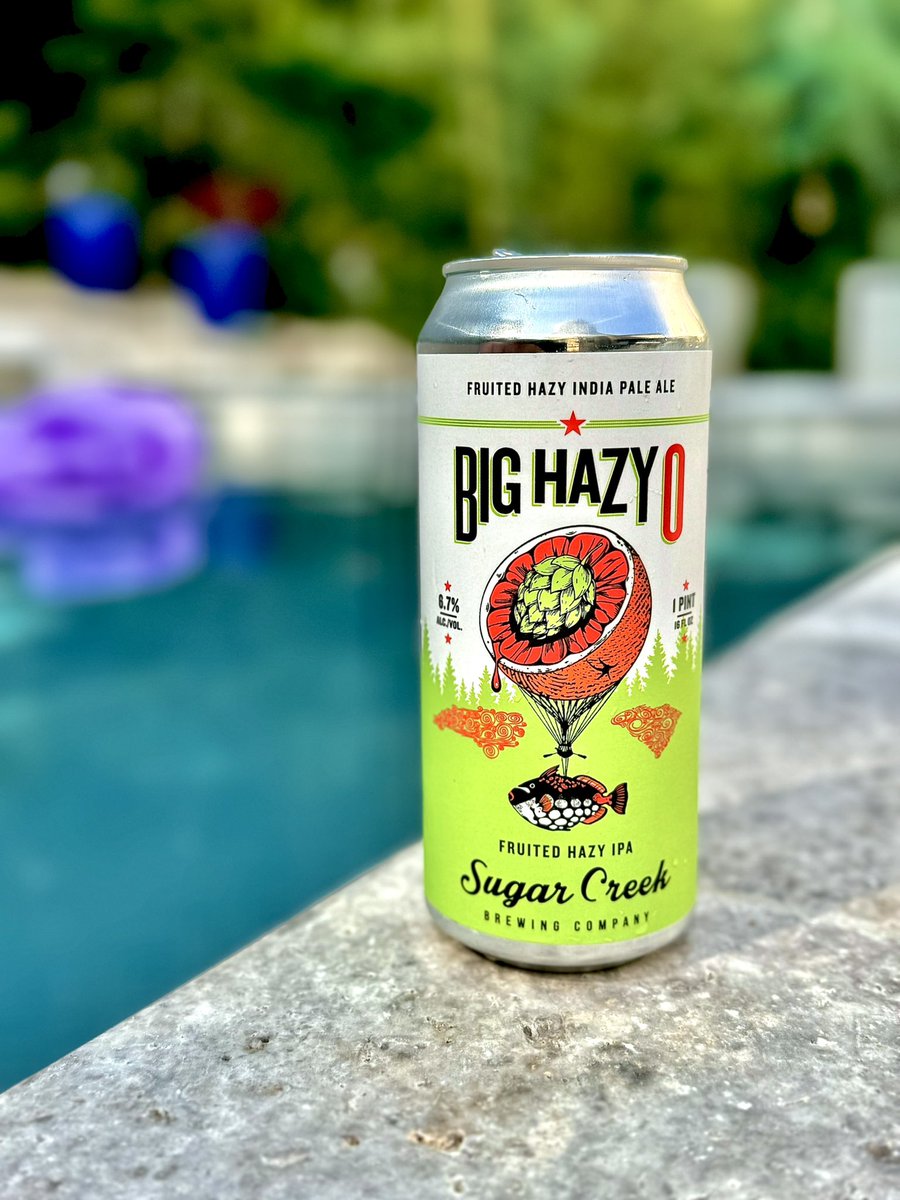 Need a one-way ticket to paradise? Consider this…

Big Hazy O is our fruit-forward, full-bodied escape in a can. A juicy 6.7% fruited hazy IPA—bursting with tropical citrus and blended to perfection for poolside sips, late summer sunsets or anywhere else you’d rather be. 🏝️🍻