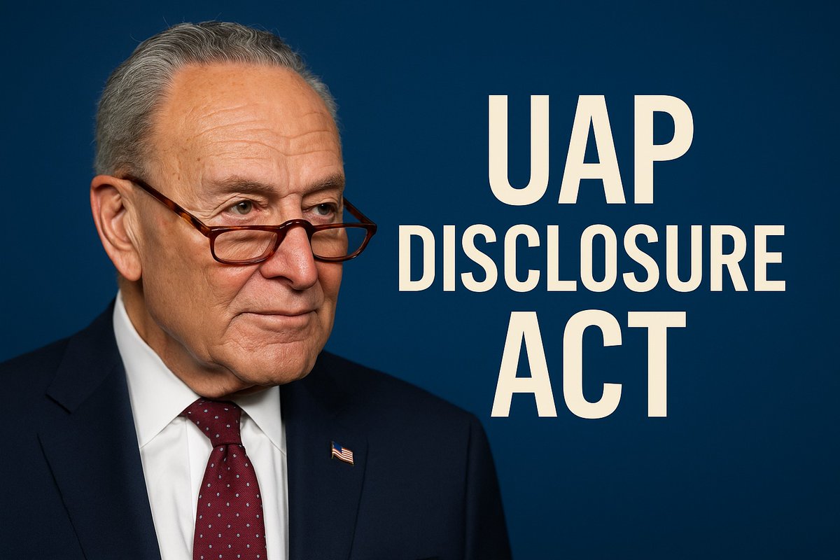 Another attempt at having the US Congress pass the UAP Disclosure Act has just been introduced as an amendment to the US Senate version of the NDAA for 2026. The Senate minority leader Sen Chuck Schumer introduced it along with Republican Senator Mike Rounds and Sen Kirstin…
