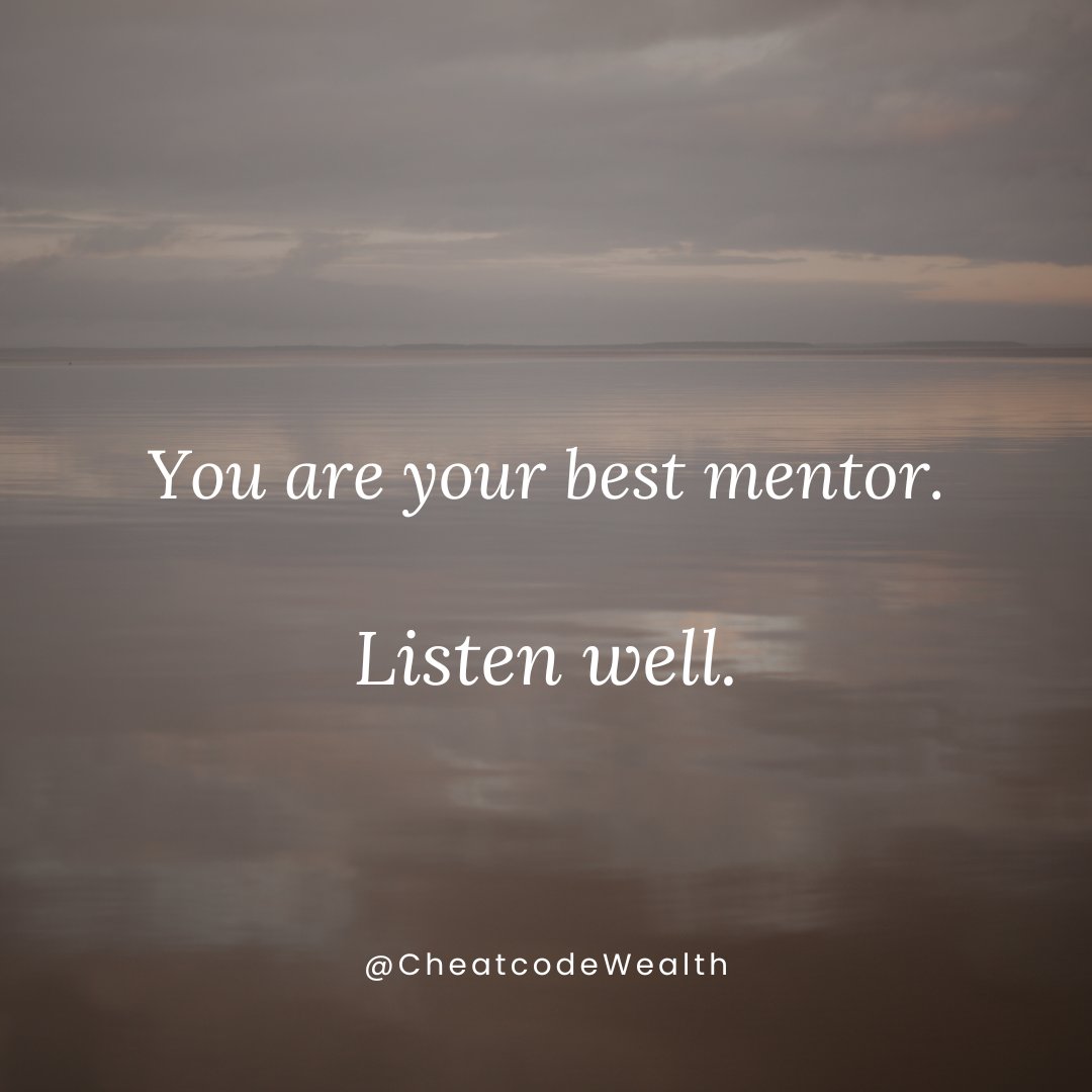 CheatcodeWealth's tweet photo. Use your mentors #careerdevelopment #career #careertip #personaldevelopment https://t.co/JEOC1IrNcX