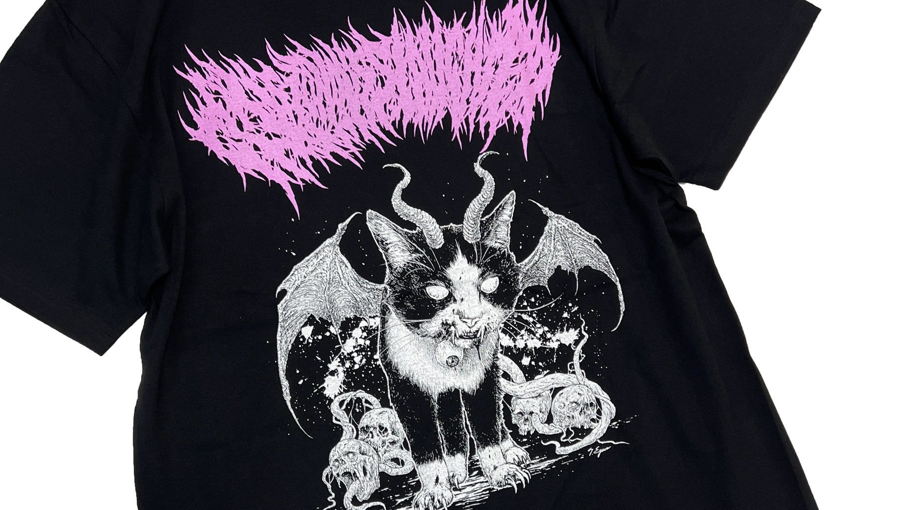 brutal death clothing モンスター猫Tシャツ　HISASHI brutal death clothing モンスター猫Tシャツ HISASHI - メルカリ