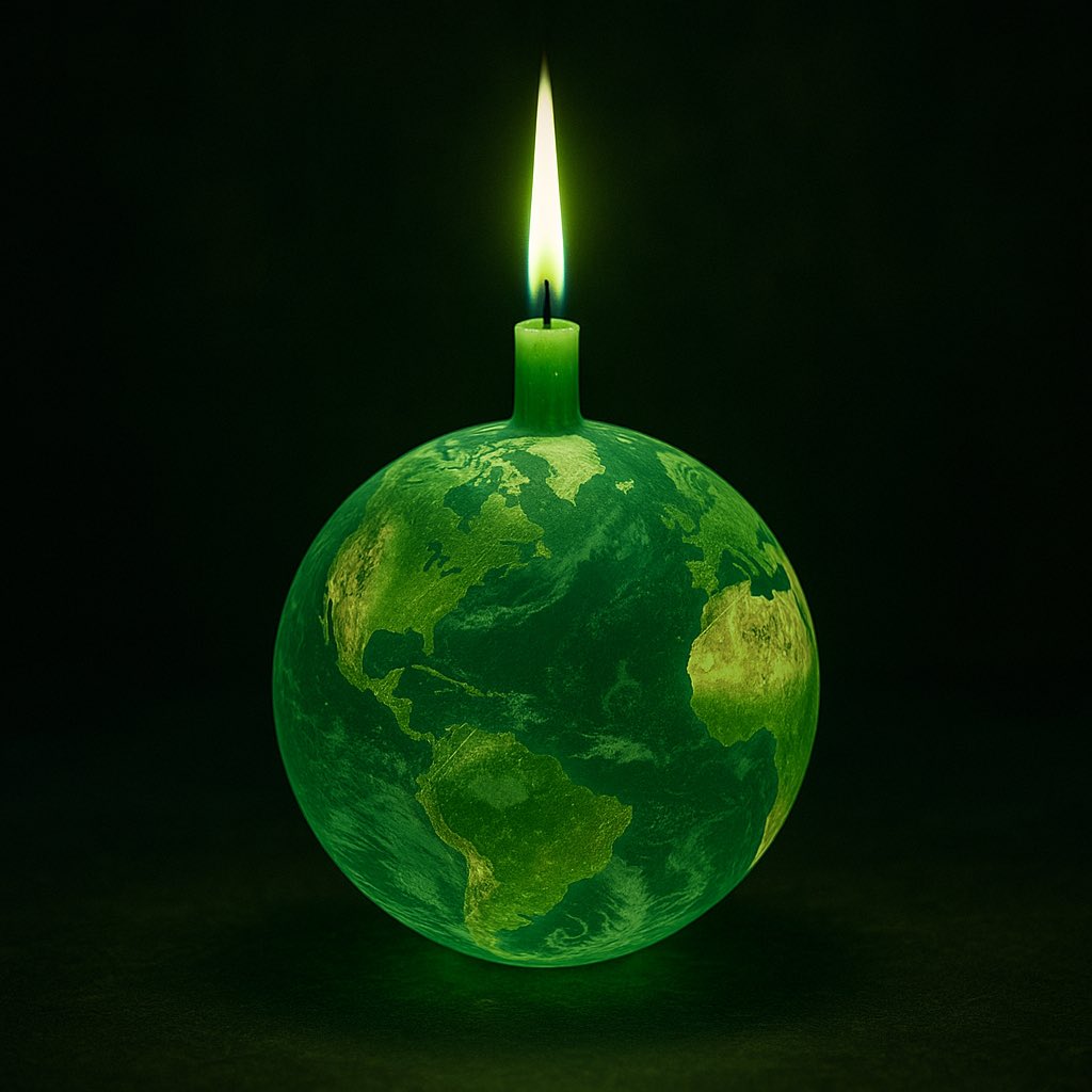 PawverseEffect's tweet photo. Life ignited. 🌍🕯️ https://t.co/jHRxEQtx1O