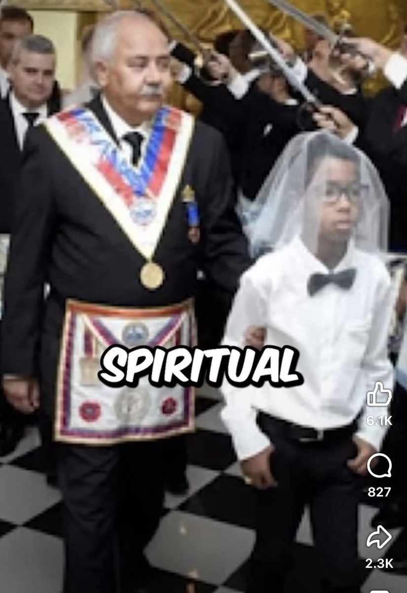 This is what the Freemasons do behind closed doors…

Pure evil…