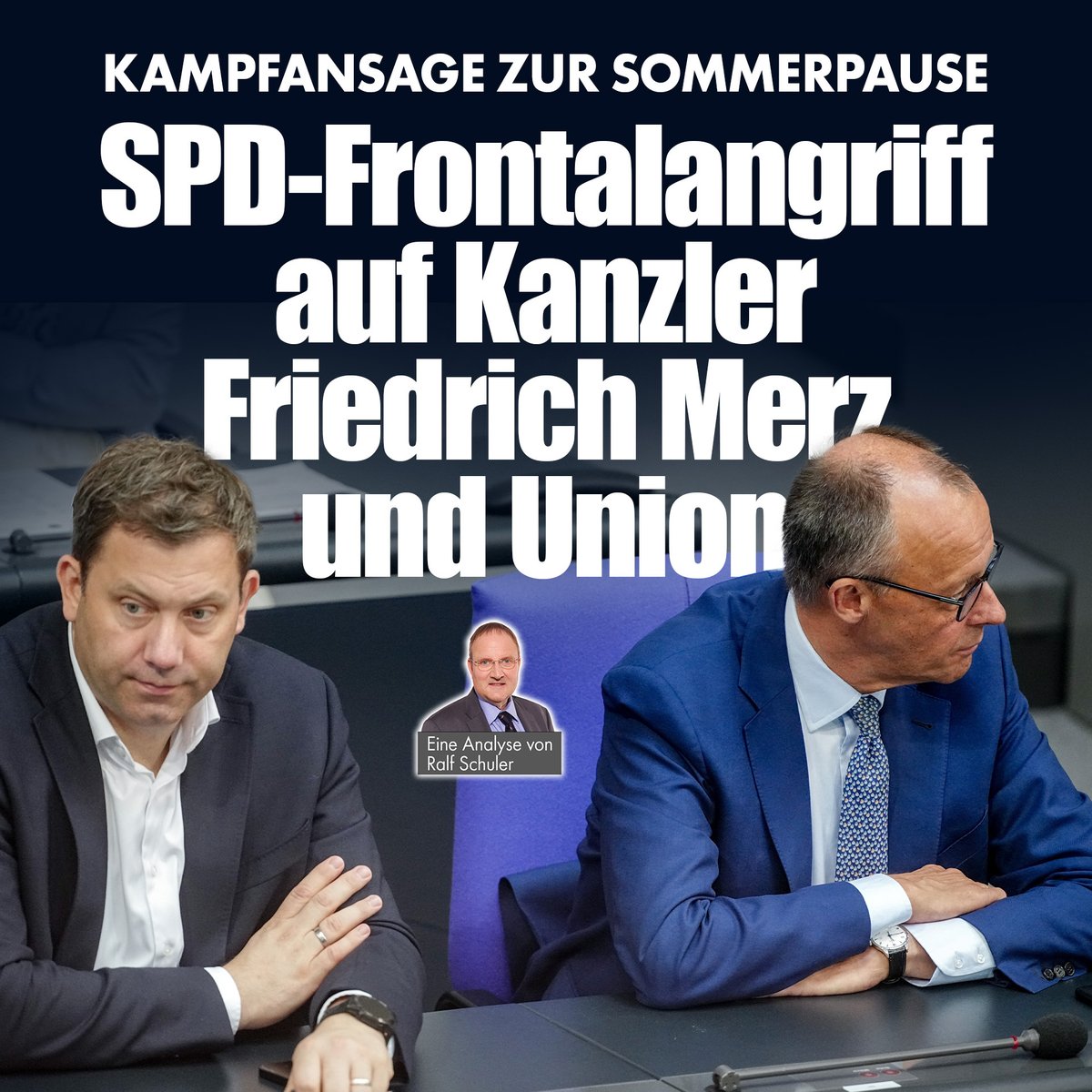 Eine Feldschlacht, vor der es der Union seit langem graust, weil sie zur Zerreißprobe im bürgerlichen Lager führen dürfte und die alte Brandmauer-Debatte mit neuer Wucht entfacht. nius.de/politik/news/k…