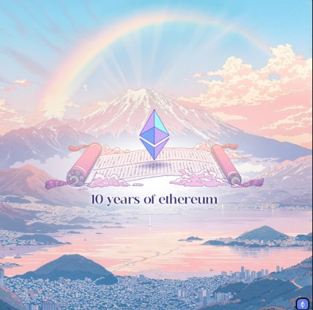 Happy birthday #Ethereum !

#Ethereum #ETH #10years