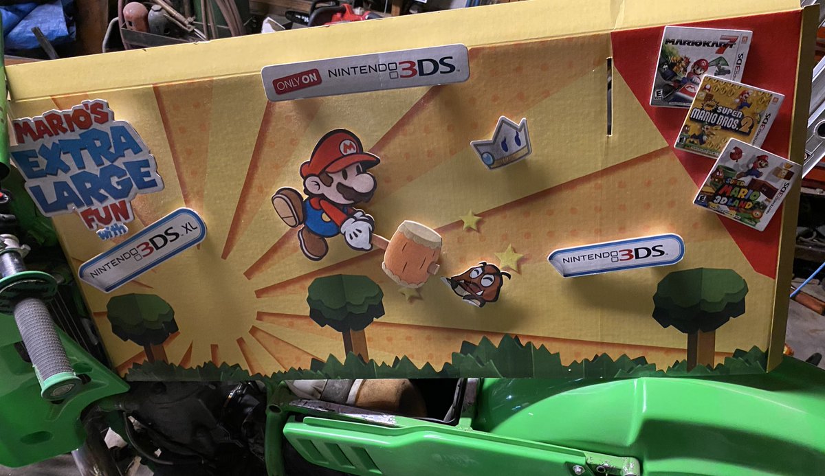 Paper Mario Sticker Star Cardboard Cut-Out / Pop-Up Retail Display for sale - UN-USED AT A RETAIL LOCATION!

This may be a controversial Paper Mario game. However, as a relates to Paper Mario display, this is awesome for any collection. I’m willing to let this go for results with