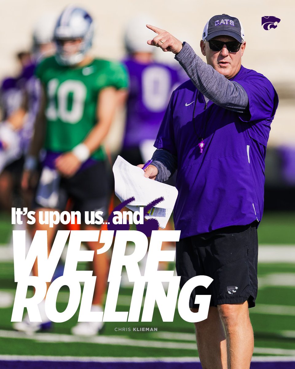 K-State Athletics (@kstatesports) on Twitter photo .<a href="/CoachKli/">Chris Klieman</a> talks Preseason Camp โ๏ธ
๐ k-st.at/3UzI7K6
โถ๏ธ k-st.at/3ISzJmv .<a href="/CoachKli/">Chris Klieman</a> talks Preseason Camp โ๏ธ
๐ k-st.at/3UzI7K6
โถ๏ธ k-st.at/3ISzJmv