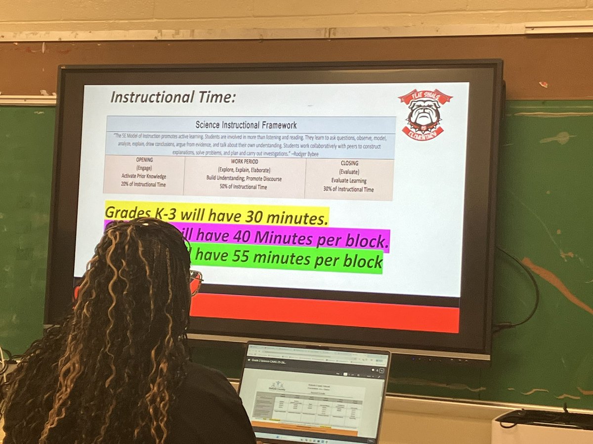 tanzy_kilcrease's tweet image. Excited to participate in the “Instructional Rotations” here at Flat Shoals Elementary @DeKalbSchools this morning!  Mr. Eddie King is sharing instructional resources for math and science instruction. Great information!  I’m excited about the Science @GaDOEScience Teacher Notes.