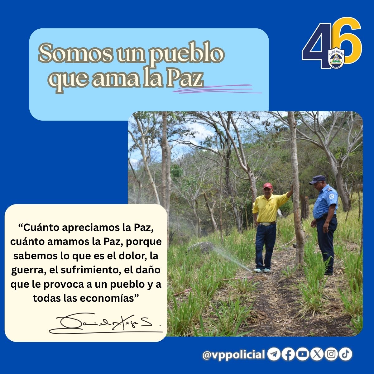 #Nicaragua 

Somos los garantes de que nuestro pueblo siga avanzando en estas Victorias de educación, salud, progreso, seguridad que nuestro Buen Gobierno impulsa 🔴⚫️

Bendecido miércoles 🙏 

#JuntoALaComunidad