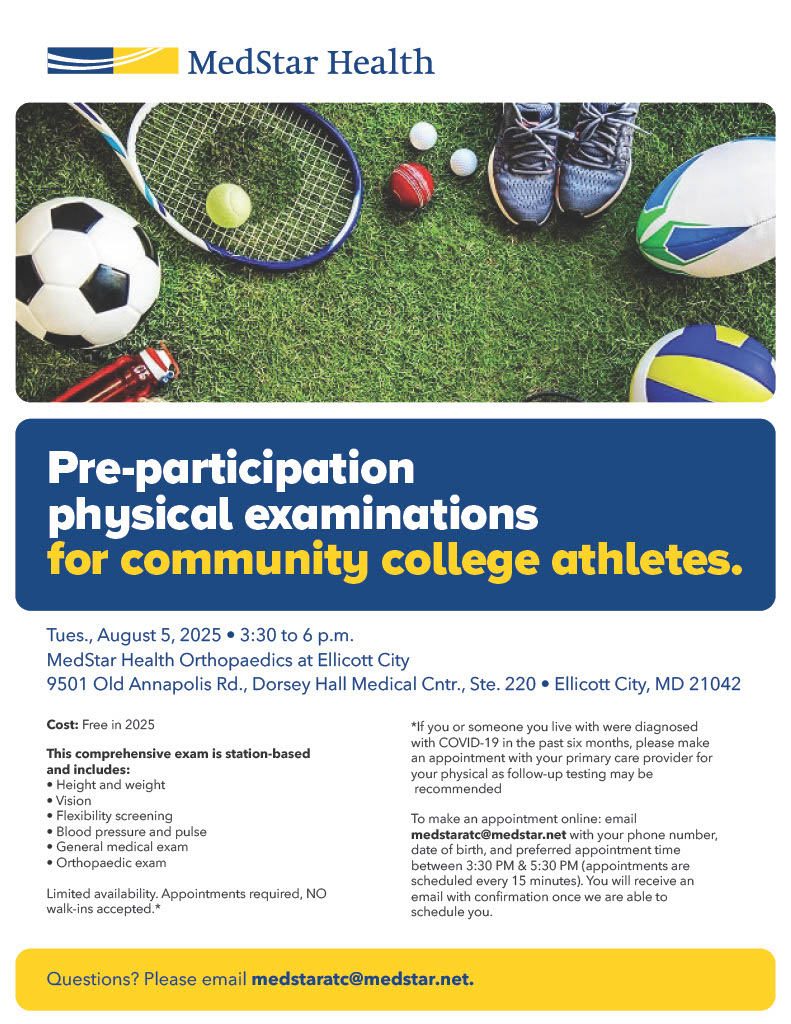 Don't miss out! Free physicals are available for student-athletes on Tuesday, August 5!

For more information, head to our website and follow the Free Physical Examinations link!

#GoDragons #DragonCountry