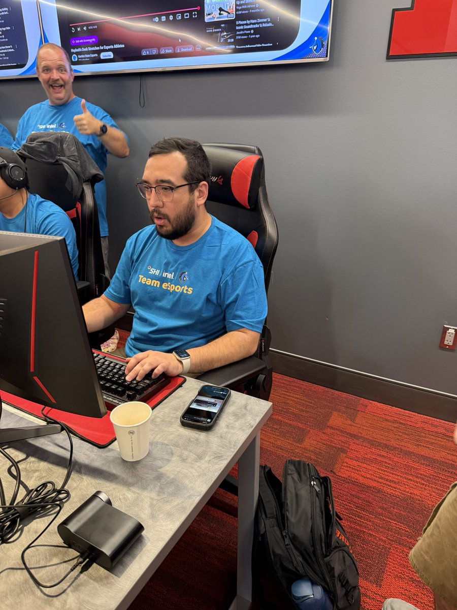 “I’m learning!”
“I need and adult!” 
<a href="/esports_bhs/">Barnegat Esports</a> taking charge in day 3 professional development