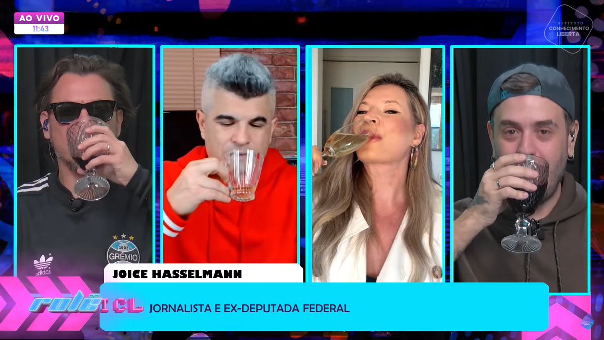 William De Lucca (@delucca) on Twitter photo são 11h e eu estou bebendo com <a href="/joicehasselmann/">Joice Hasselmann🇮🇱</a> <a href="/demori/">Leandro Demori</a> <a href="/GugaNoblat/">GugaNoblat</a> no <a href="/ICLNoticias/">ICL Notícias</a>
youtube.com/watch?v=3DZkQ6… são 11h e eu estou bebendo com <a href="/joicehasselmann/">Joice Hasselmann🇮🇱</a> <a href="/demori/">Leandro Demori</a> <a href="/GugaNoblat/">GugaNoblat</a> no <a href="/ICLNoticias/">ICL Notícias</a>
youtube.com/watch?v=3DZkQ6…