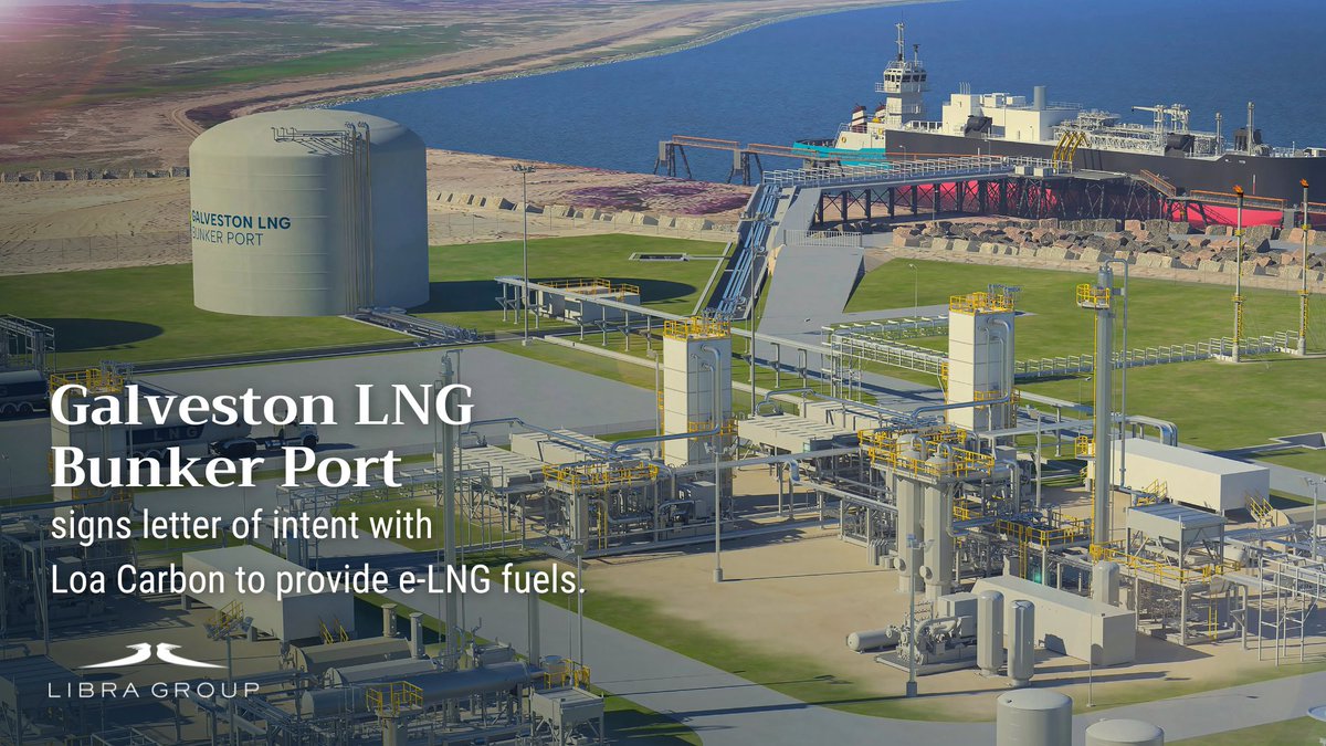 Galveston LNG Bunker Port (GLBP), a joint venture between Seapath and Pilot LNG, has signed a letter of intent with Loa Carbon to provide electro-liquefied natural gas (e-LNG) fuels, positioning GLBP as the first marine bunkering terminal in the U.S. Gulf Coast to provide e-LNG.