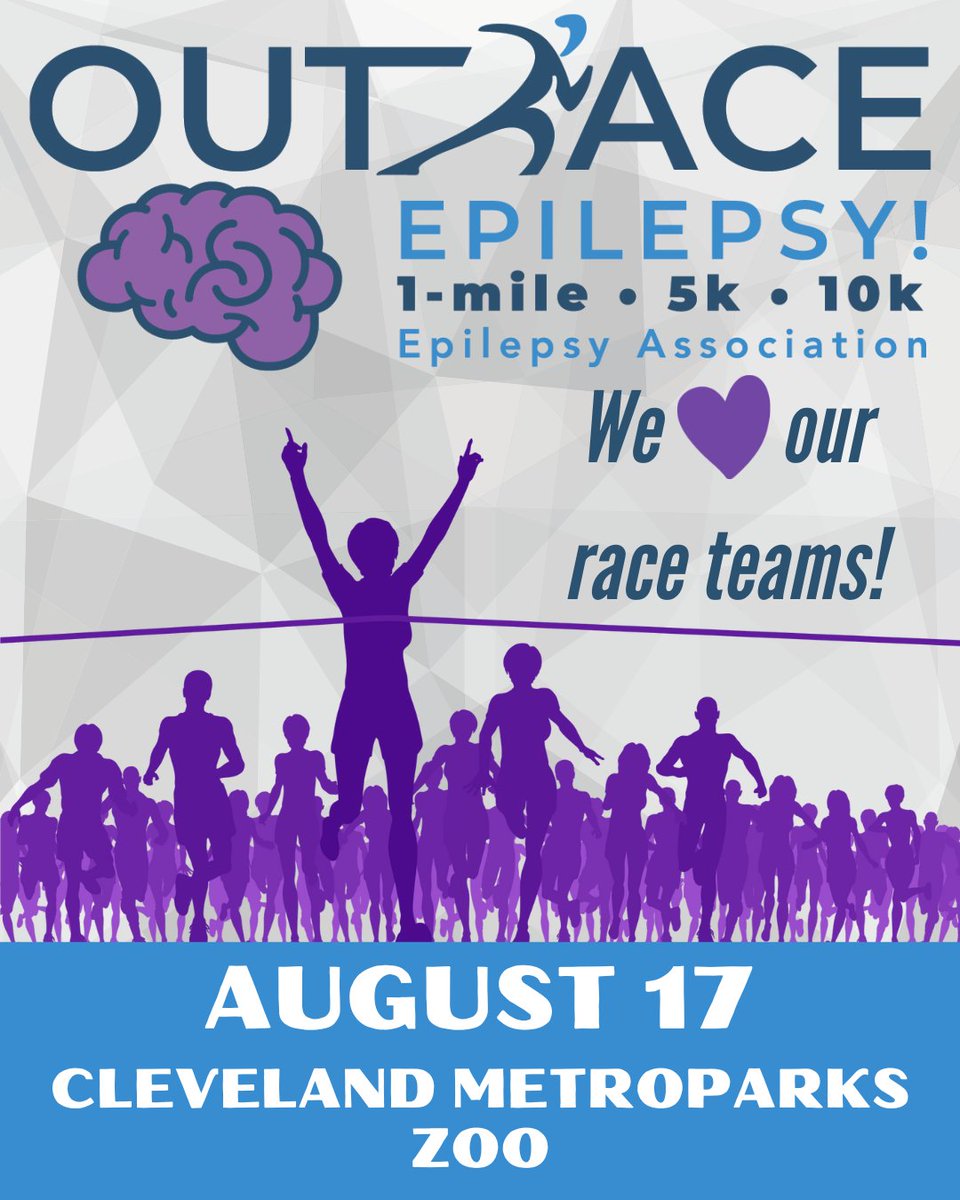 When we work together, we can do anything! Outrace Epilepsy! teams Luke's Troops and Love for Lily, Luka, &amp; Lucy have a combined total of 118 MEMBERS! This is how teams multiple their impact!

Register here: runsignup.com/Race/Register/…

50/50 raffle tickets:  weblink.donorperfect.com/outraceepileps…