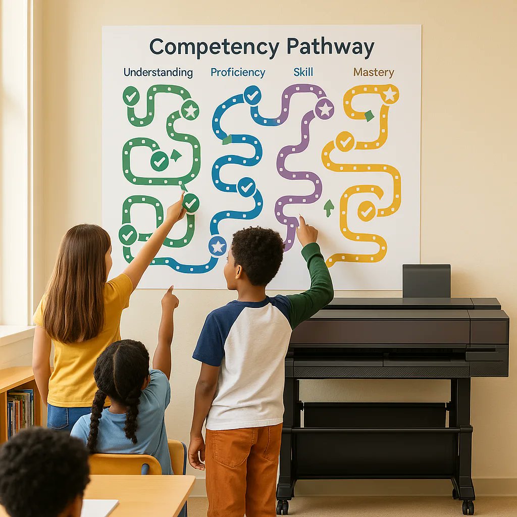 PosterStudioX's tweet image. Discover the power of visual learning with competency maps! Transform abstract concepts into colorful, engaging journeys of mastery for your students. Watch engagement surge 🌈 #CompetencyBasedLearning #EdTech #VisualLearning
posterstudioexpress.com/poster-perspec…