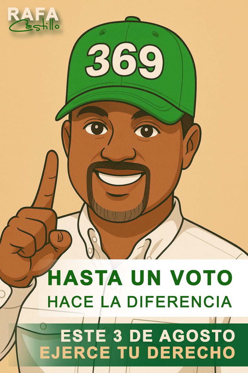 🗳️ ¡Hasta un voto hace la diferencia!

Este domingo 3 de agosto, ejerce tu derecho ✅

Tu participación cuenta, tu voz se escucha 📢

#VotaConConciencia 
#HazLaDiferencia
#CongresoFP