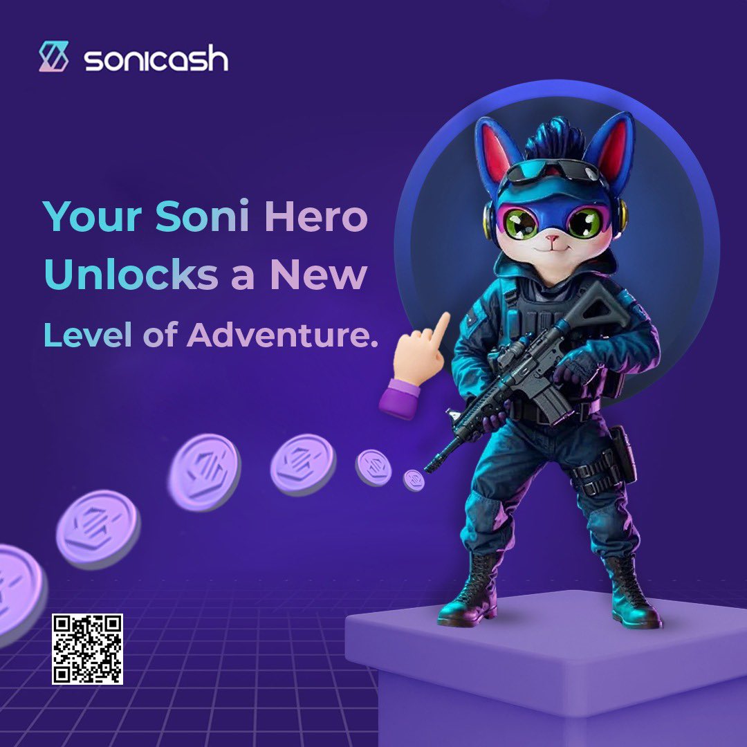 🔹Power up your journey with a Soni Hero that fights, earns, and levels up. ⬆️ 🏆 
Because every hero deserves an epic mission and yours starts now.
Upgrade now and conquer more:👇
🔗 t.me/sonicashgame_b…

#SoniCash #BlockchainFuture #CryptoRewards #Cryptocurrency #CryptoGames