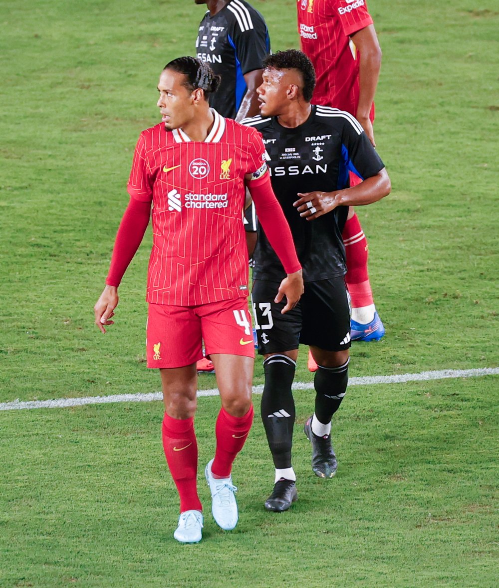 18-19シーズン　ファン・ダイク ファンダイク 18/19 CLユニフォーム リバプール リヴァプール