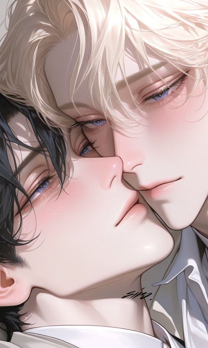 #AI_BL研究会 #BL
お顔が……近すぎる……ww

#AIイラスト #AIアート #シロずAngels