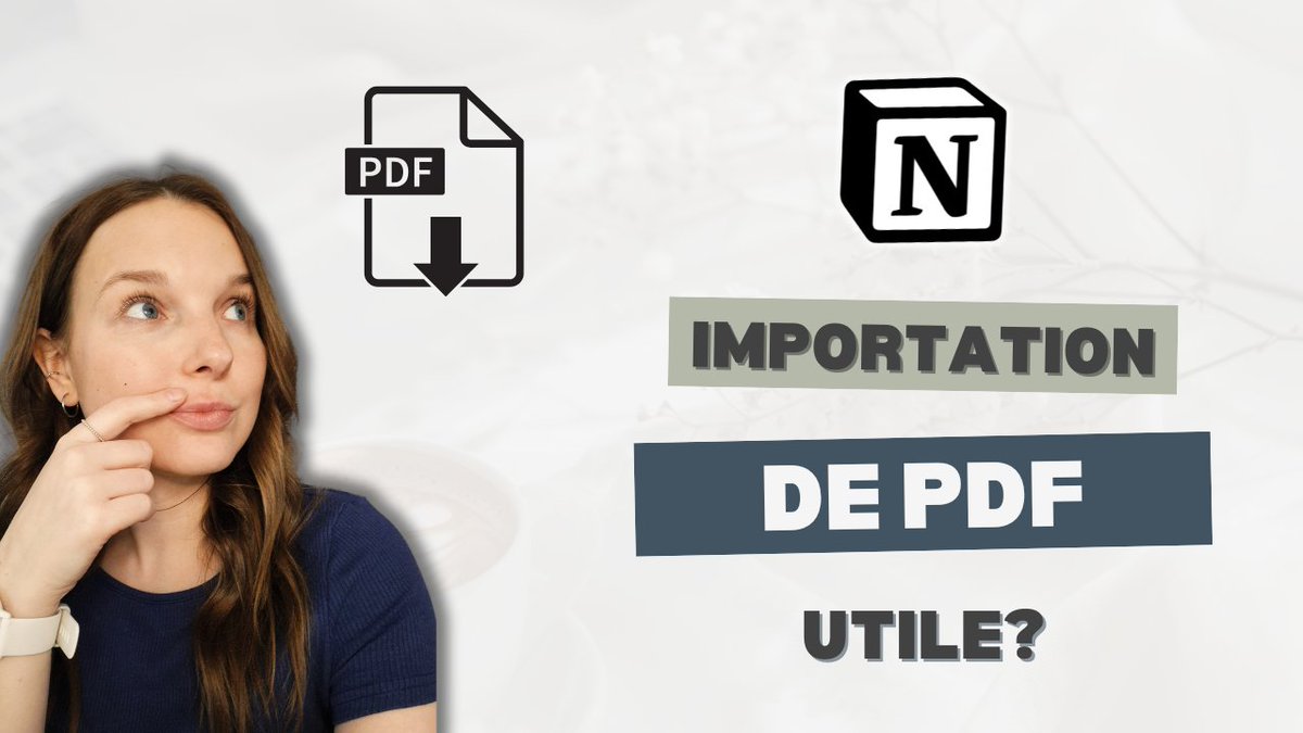 roxannenotion's tweet image. Je teste l’importation de PDFs dans Notion | Comment importer un PDF dans Notion 🎥
👉🏼 youtu.be/oGRoFEjJgqM
#notion #notionapp #notionpdf
