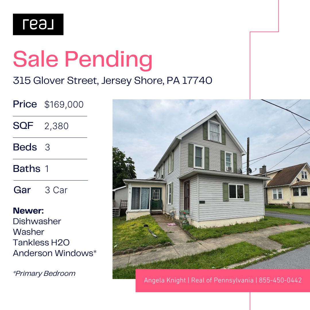 FaginKnight's tweet photo. Another #Pennsylvania Listing Under Contract!  🏠 

Congratulations to our Sellers! 🥳 

#faginknight #angelaknight #angieknight #pennsylvaniarealestate #undercontract #jerseyshore #realofpennsylvania #realbrokerage #sellinghomes https://t.co/0xY4NT5Arm