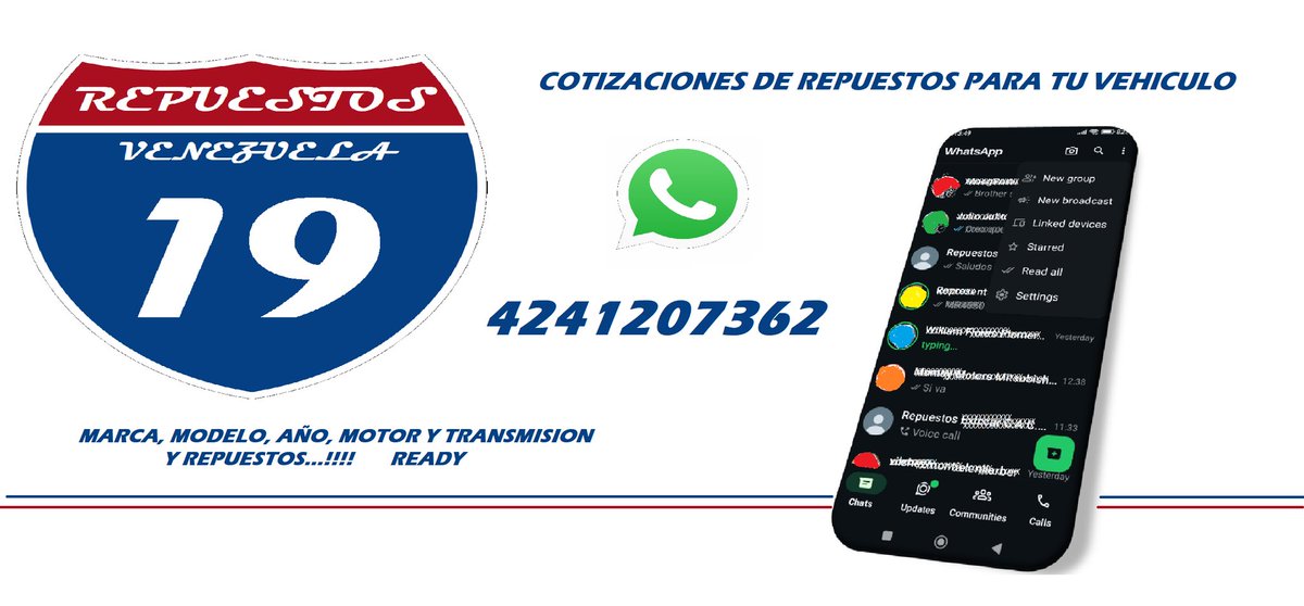 19Repuestos's tweet photo. https://t.co/liobT8px25