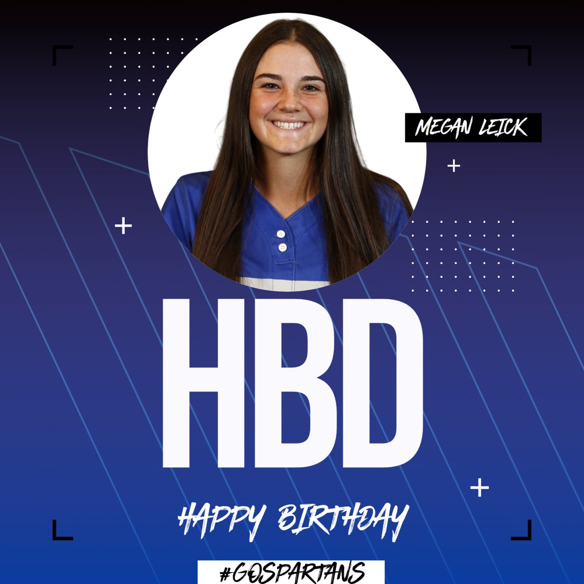 Birthday S/O! Happy Birthday to 3rd baseman Megan Leick today!! #HappyBirthday #WeNotMe #Together #AllIn