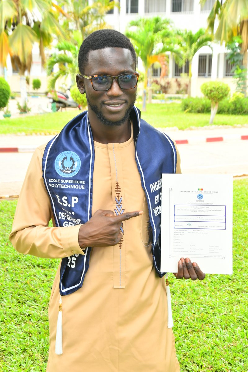 SENSAT SÉNÉGAL (@sensat_senegal) on Twitter photo Chez SENSAT, on célèbre Ndeye Astou Touré & Moussa Diallo, deux jeunes ingénieurs exceptionnels de notre Département R&D récemment diplômés ! 🌟 De l'ingénierie mécanique à la simulation satellite, leur expertise propulse l'ingénierie spatiale au Sénégal.
<a href="/PR_Senegal/">Présidence Sénégal</a> | Chez SENSAT, on célèbre Ndeye Astou Touré & Moussa Diallo, deux jeunes ingénieurs exceptionnels de notre Département R&D récemment diplômés ! 🌟 De l'ingénierie mécanique à la simulation satellite, leur expertise propulse l'ingénierie spatiale au Sénégal.
<a href="/PR_Senegal/">Présidence Sénégal</a> |