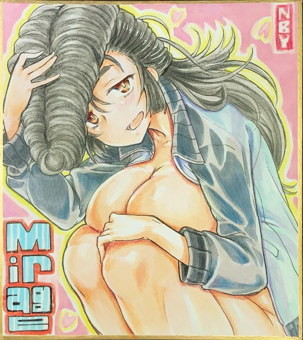 ついに副将ユリさん塗りました Mirageいいよね…( ˘ω˘ )