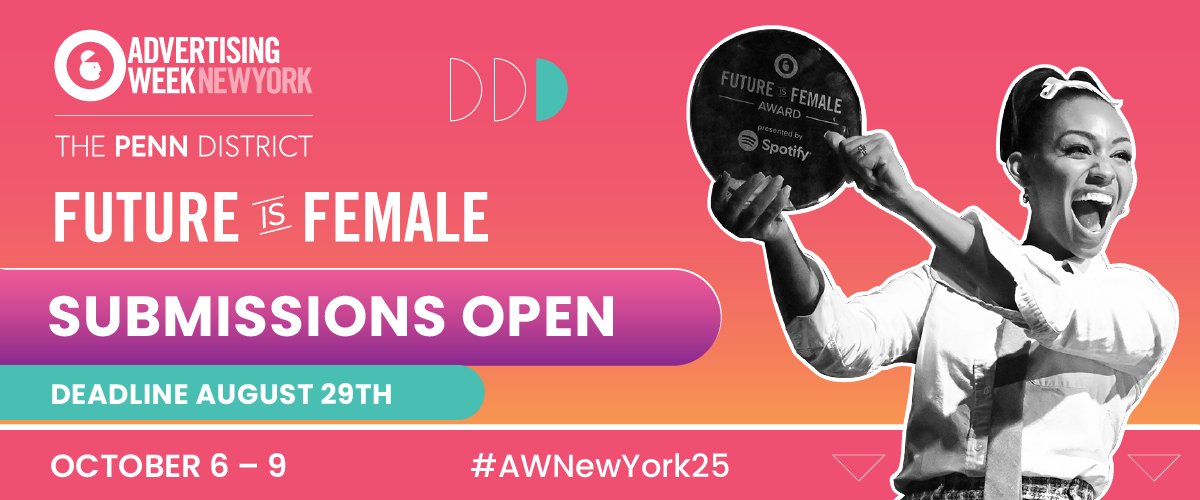 The Future is Female Awards are back in New York! Help us find the next round of winners by nominating someone in your circle! Nominations close August 29 at midnight so begin your nominations today! Learn more: bit.ly/45kapxo