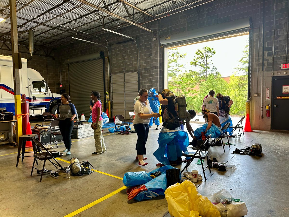 🚨Training to Respond. Prepared to Protect.
 
On June 12, EPA staff from Regions 4 and 8 completed the intensive 40-hour HAZWOPER course—an OSHA-required certification for accessing hazardous waste sites. 
 
Participants were trained in hazardous materials response, PPE protocols