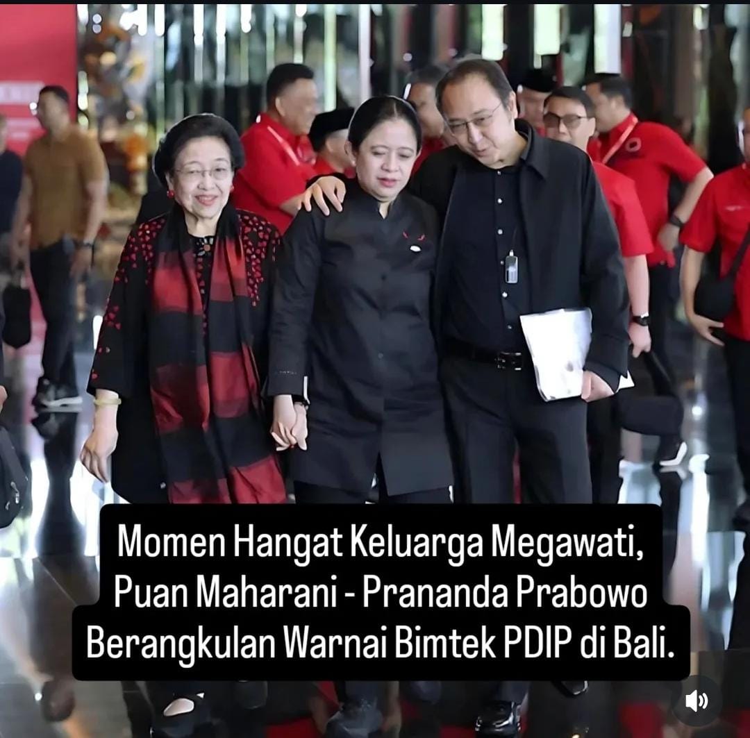 Foto sederhana tp bikin <a href="/jokowi/">Joko Widodo</a> dan ternaknya merana.

Keluarga Megawati yg Jokowi dan keluarganya khianati, ternyata lebih baik hidupnya dari Jokowi dan keluarganya.
Jokowi isu ijasah palsu.
Gibran mau dimakzulkan.
Kaesang Ketum partai yg jadi tertawaan.
Mantunya pejabat