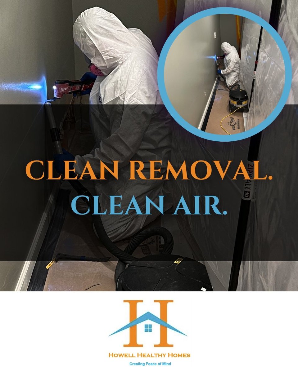 HowellRadon's tweet image. Our mold removal process is designed to be both effective and safe, removing harmful spores and restoring your indoor environment.
