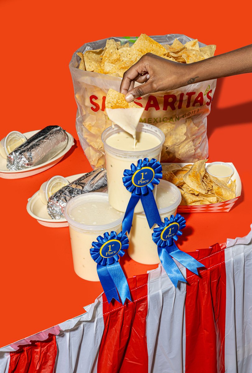 Salsaritas's tweet photo. who doesn’t love a cheesy prize 😉🎖️
FREE QUESO TODAY ONLY https://t.co/n8QaHZtEed