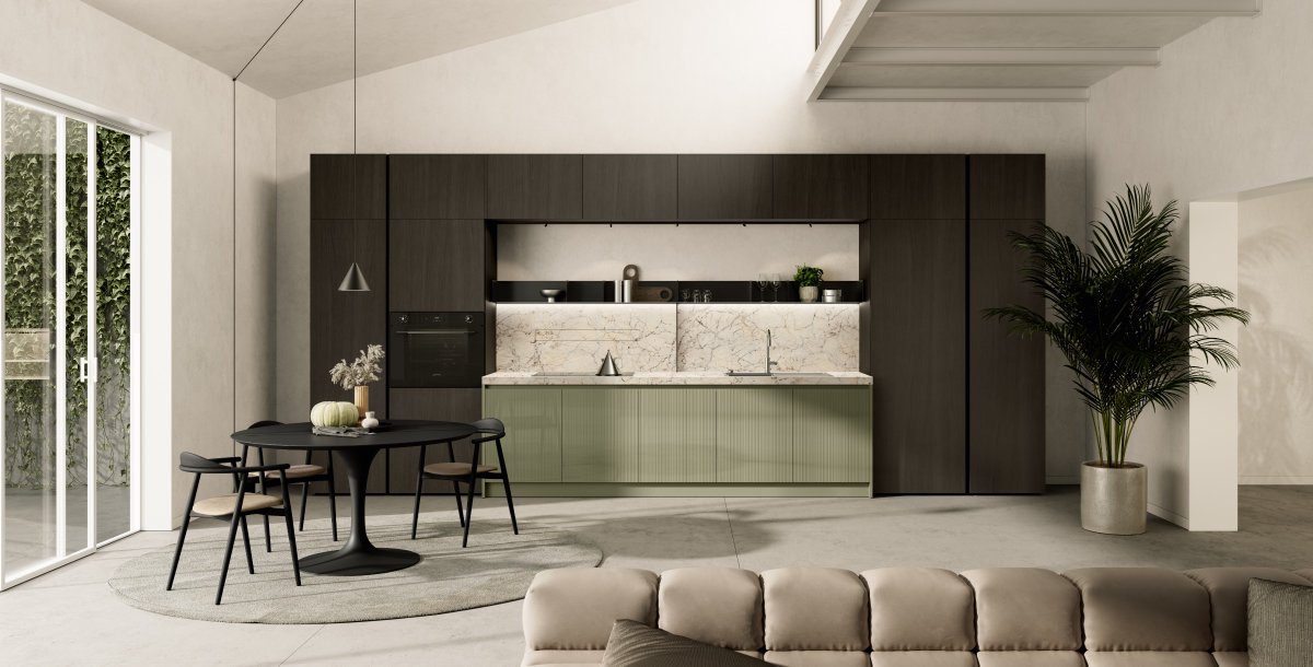 #Archviz Kitchen Interior renders by Marco Podrini. 🏠 
👉 studiopodrini.com

#Maxon #Redshift3d #3dsMax #3d