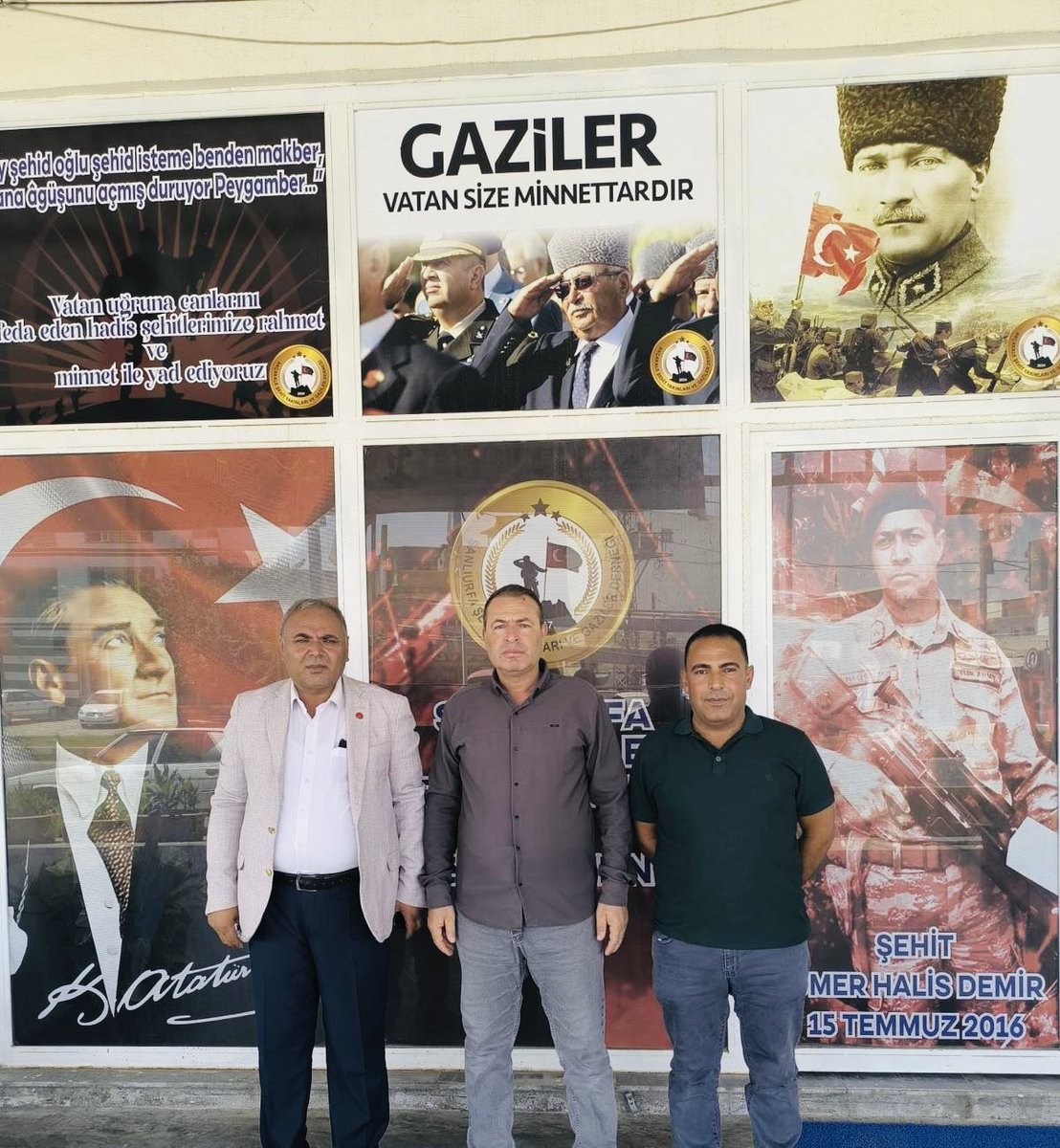 ayit_gok's tweet photo. Şehit Yakınları ve Gaziler Derneği Akçakale Şubesini Ziyarete Bulunduk Dernek Başkanı Sn. Mehmet Elçi’ye Misafirperverliğinden Dolayı Kendisine Ve Teşkilatına Teşekkür Ediyor Çalışmalarında Başarılar Diliyorum.

Yeniden Refah Partisi Akçakale İlçe Başkanı 
Ayit Gök. https://t.co/sZ9gm9yaS7