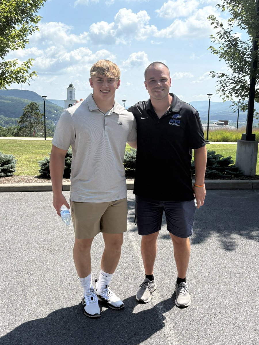 Thank you to <a href="/CoachRogers13/">Matt Rogers</a> and <a href="/HartwickFball/">Hartwick Football</a> staff for taking the time to show me around campus and sharing the vision for the program. Exciting things ahead with the new leadership!